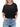 Maglia Maniche Farfalla Yes Zee da Donna - Nero
