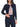 Maglia Cardigan Yes Zee da Donna - Blu