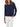 Cardigan Corto Yes Zee da Donna - Blu