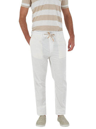 Pantalone Yes Zee Uomo Gesso