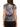 T-shirt Stampa Floreale Yes Zee da Donna - Nero