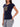 T-Shirt Yes Zee da Donna - Blu