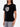 T-Shirt Yes Zee da Donna - Nero