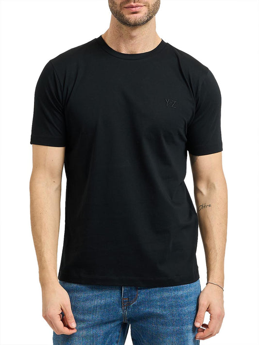 T-shirt Yes Zee da Uomo - Nero