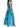 Copricostume Fantasia Guess da Donna - Blu