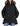 Parka Con Cappuccio in Ecopelliccia Annarita N Donna Nero