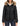 Aldie Blauer Women's Black Puffer Jacket with Beige Lining 301