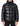 Kiernan Blauer Men's Black Puffer Jacket with Beige Lining 301