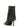 CafèNoir Women's Dark Brown Nappa Leather Ankle Boots