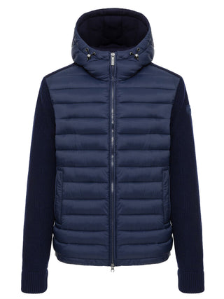 Piumino Ibrido con cappuccio Colmar Uomo NavY-TofU-Brick