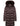 Piumino Lungo con Pelliccia Sintetica Colmar Donna Black Coffee