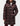 Piumino Lungo con Pelliccia Sintetica Colmar Donna Black Coffee