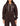 Felpa Cappuccio Cropped con Logo Icon Donna Moro