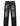 Jeans Denim Con Logo Grande Laserizzato Icon Uomo Nero