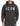 Felpa Zip Cappuccio Logo Grande Icon Uomo Piombo