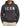 Men's Lead-Colored Hoodie with Large Icon Logo