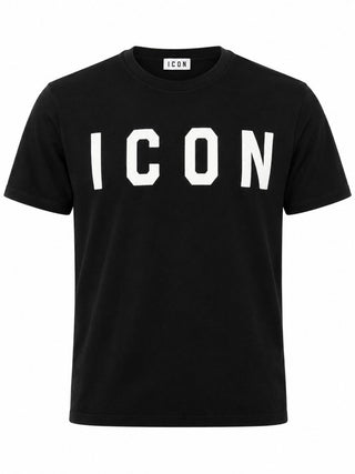 T-shirt Logo Grande Icon Uomo Nero