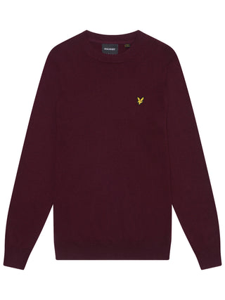 Maglione Lyle & Scott da Uomo - Bordeaux