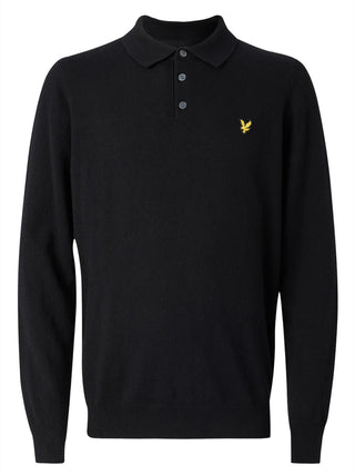 Maglia Lyle & Scott Uomo JET BLACK