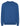 Sun68 Men's crew neck sweater in cotton and wool, aviation blue