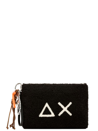 Borsa Pochette Teddy Sun68 da Donna - Nero
