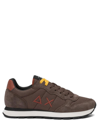 Sneakers Tom Solid Sun68 da Uomo - Marrone