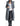 Cappotto Lungo Con Cinta e Cappuccio Take Two Donna Grigio