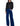 Pantalone Elisa Wide Leg In Velluto Take Two Donna Blu
