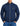 Felpa zip collo alto WaltBay Uomo Blu