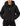Giubbino Crop Over Con Cappuccio Yes Zee Donna Nero