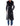 Cappotto A Vestaglia Yes Zee Donna Nero