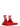 Balenciaga Women's Red Sneakers