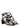 Mocassino con Tacco Rockstud Con Cinturini Valentino Garavani Donna Nero