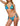 Costume Guess Donna Paisley Forest Blue