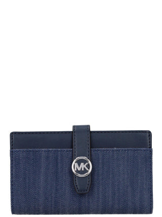 Portafoglio Michael Kors da Donna - Blu