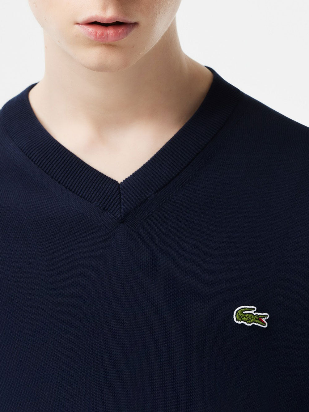 Lacoste Men's Lacoste Pullover - Blue AH1951 | Opportunity Stores